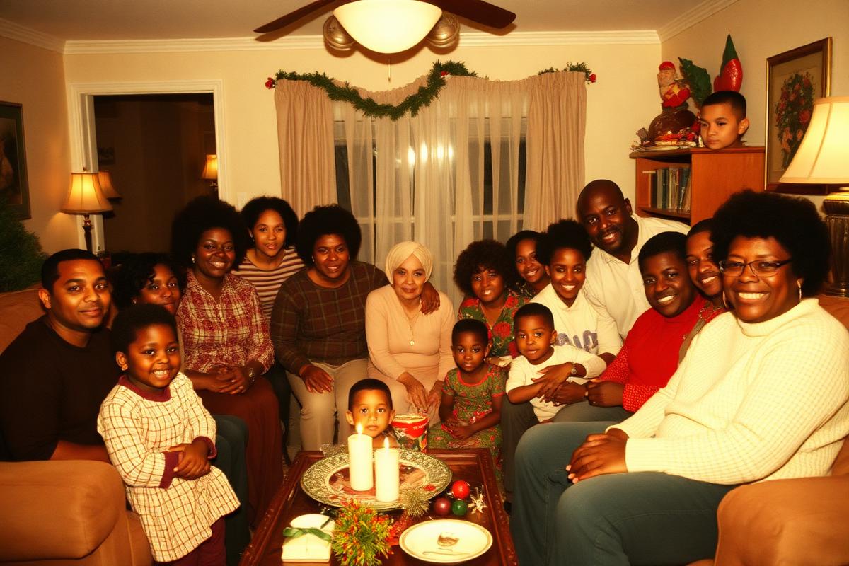 Christmas in the living room
